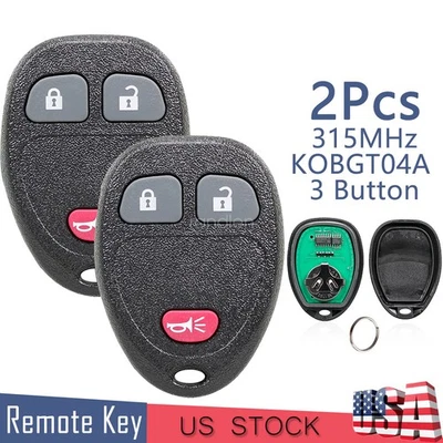 2 Llavero remoto de repuesto 3B para Chevrolet HHR 2006-2011 Uplander 2005-2008 Foto 1 de 4