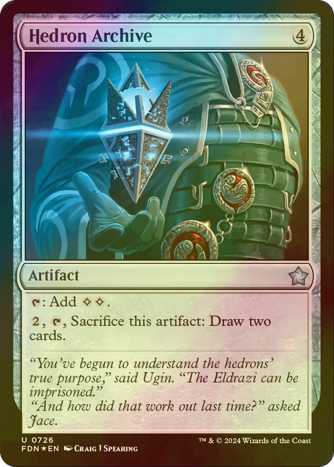 MTG Hedron Archive (Foil) English FDN - Image 1 of 1