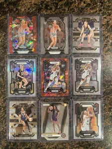 2024 Panini Prizm WNBA Rookie Lot 9 Cards 7 Base + 2 Ice Prizms Rookie Cards - Picture 1 of 11