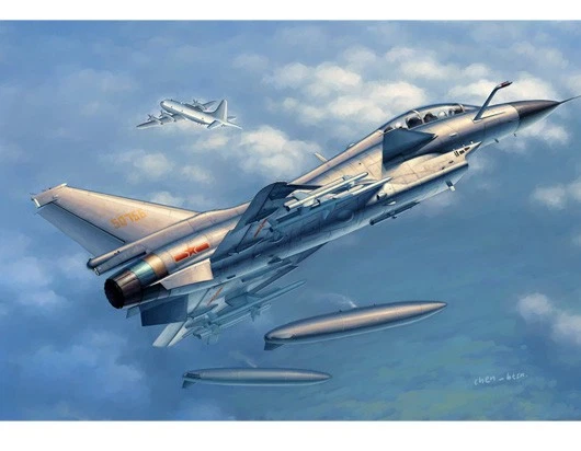 PLAAF J-10S VIGOROUS DRAGON 1:48 TRUMPETER COD.02842 - Immagine 1 di 3