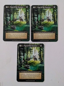 Sorcery : Arthurian Legends 3 x Exceptional PIGS OF THE SOUNDER NM - Imagen 1 de 1