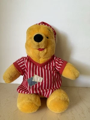 Juguete de peluche pijama divertido Mattel Winnie The Pooh Bear Sleepover 1998 vintage 14" Foto 1 de 4