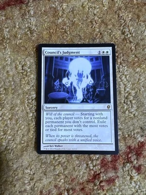 Council's Judgment English Conspiracy MTG Magic The Gathering - Image 1 of 2