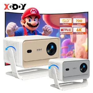 XGODY 4K UHD Projector 25000LMS 1080P 3D 5G WiFi Bluetooth Video Home Theater - Picture 1 of 96