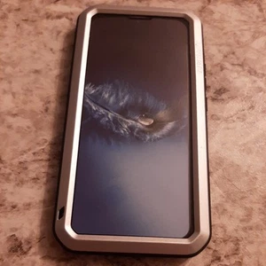 Love Mei Outdoor Hybrid Aluminum Silicone Extreme Gorilla Armor Heavy Cover Case - Picture 1 of 2