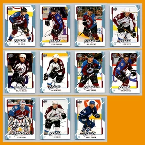 Colorado Avalanche Lot 11 Hockey Cards Upper Deck MVP Joe Sakic NM Hockey NHL - Picture 1 of 13
