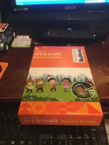 PEPCO ART & CRAFT SCRATCH   JIGSAW PUZZLE  BIRTHDAY CHRISTMAS - Picture 1 of 1