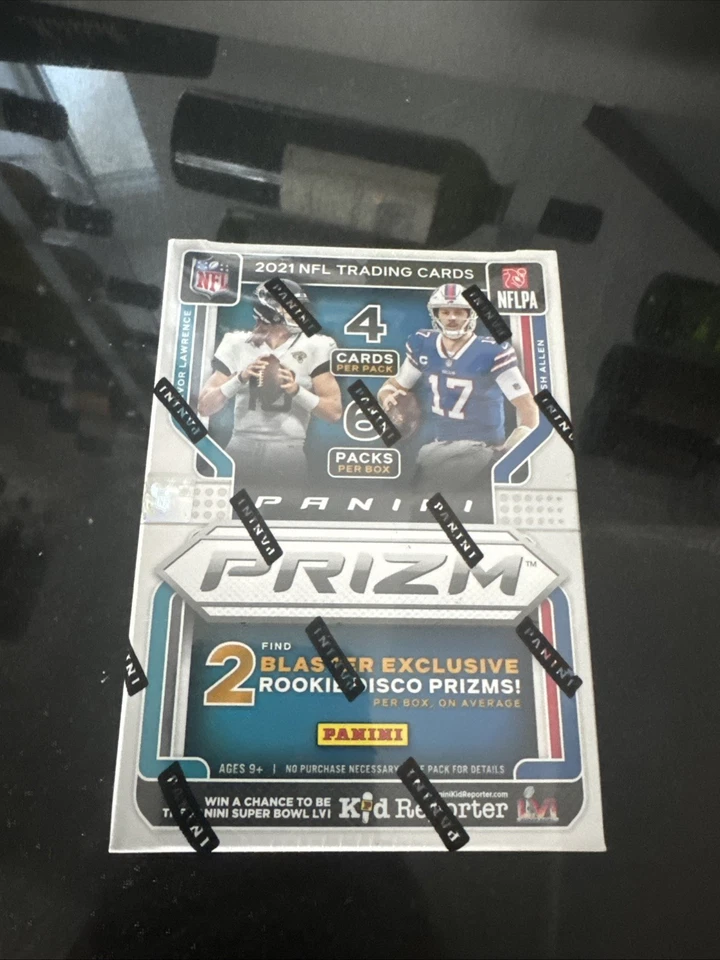 Panini Prizm Football Blaster Disco Prizms 2021 sellado de fábrica + 3 bonos sellados Foto 1 de 4