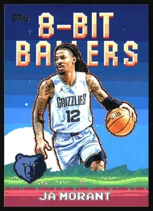 2025-26 Topps #8B-12 Ja Morant 8 bits Ballers Memphis Grizzlies - Imagen 1 de 2
