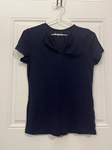 Cato Kurzarmshirt dunkelblau Größe S für Damen - Bild 1 von 4