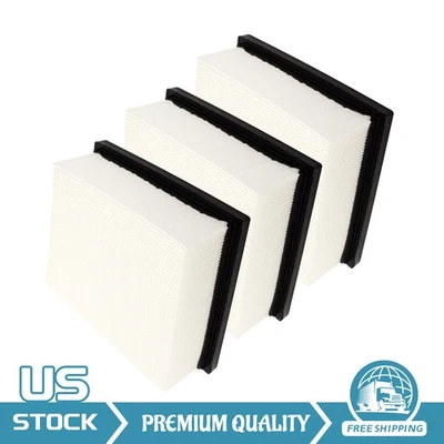 3x Engine Air Filter for Ford Fiesta 2011 2012 2013 2014 2015-2019 1.0L 1.6L - Image 1 of 4