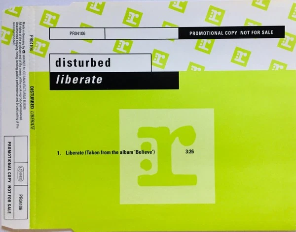 Disturbed - Liberate, (CD) - Image 1 of 1