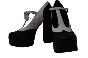 JS Selventa Shoes Womens Size 11M Platform Block Heel Mary Jane Strap - Picture 1 of 11