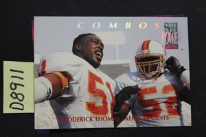 1992 Pro Set Power Combos BRODERICK THOMAS / KEITH MCCANTS #4 (D8911 - Picture 1 of 2