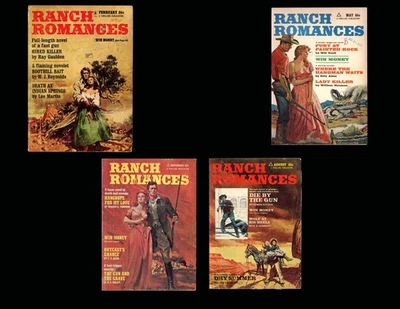 RANCH ROMANCES - 4 números de 1967 - Estado: en muy buen estado - Western Romances Foto 1 de 4