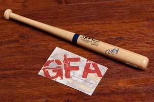 **GFA Seattle Mariners *CARLOS TRIUNFEL* Mini mazza firmata Rawlings C1 COA** - Foto 1 di 2
