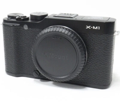 Fujifilm X-M1 16.3MP Digital Camera Black With Battery Strap & Charger - Image 1 of 3