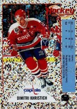 1992-93 Panini Stickers Inserts French #N Dimitri Khristich