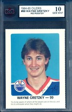 1984-85 Oilers Red Rooster Hockey #99 Wayne Gretzky KSA 10 GEM-MINT Oilers Card