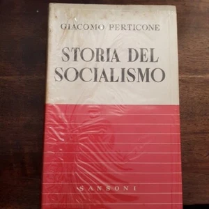 PERTICONE Giacomo Storia del socialismo Firenze Sansoni 1946 - Picture 1 of 1