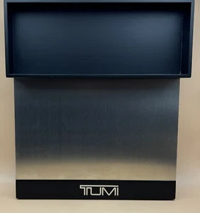 Tumi Multi-Use Retail Display Case: Brand New. Color: Black & Gun Metal Silver - Picture 1 of 9