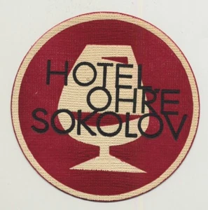 Hotel Ohre - Sokolov / Czech Republic (Vintage Advertisment Coaster / Beermat) - Imagen 1 de 1