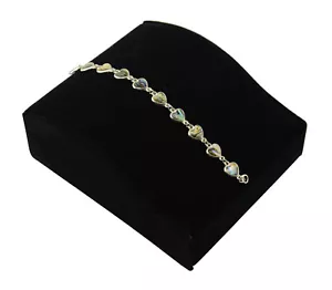Black Velveteen Bracelet Watch Ramp Jewellery Holder Bracelet Display Show Stand - Picture 1 of 1