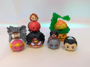 Lot of 11 Marvel Tsum Tsum Vinyl Figures: Hobgoblin Spider woman Baron Ant man - Picture 1 of 7