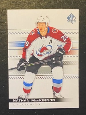 Nathan MacKinnon 2019-20 Upper Deck SP Authentic #97 Colorado Avalanche - Image 1 of 2