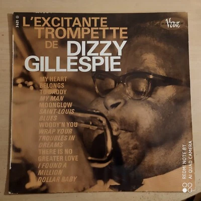LP 33rpm DIZZY GILLESPIE QUINTETTE ORIGINAL ED1 FRENCH 1962 BARCLAY VERVE 3621 - Photo 1/4