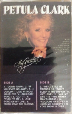 Petula Clark - My Greatest (Cass, Album, Comp, Dol) (Very Good Plus (VG+)) - 250 Foto 1 de 3