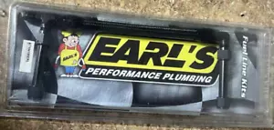 Earls Billet SwivelSeal Fuel Line for Holley 4150 HP carbs (9.75 inch apart) 6AN - Picture 1 of 3