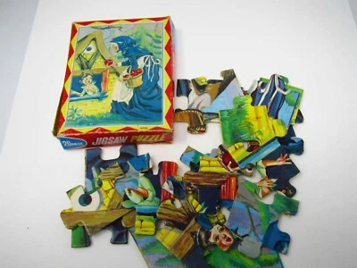 Rompecabezas de la Bella Durmiente vintage Foto 1 de 4