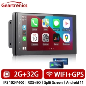 AUTORADIO 7" 2DIN 2G RAM 32G ANDROID CARPLAY GPS WIFI RDS STEREO AUTO UNIVERSALE - Imagen 1 de 16