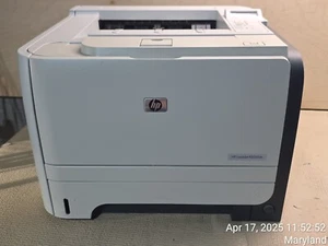 HP LaserJet P2055DN Printer  Black White Monochrome Networkable Duplex - Picture 1 of 6