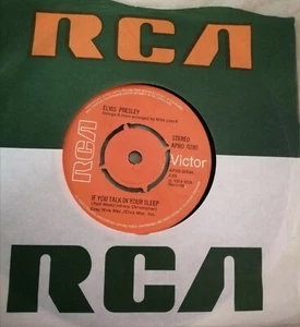 Elvis Presley Single - If You Talk In Your Sleep/Help Me - Super Zustand - Bild 1 von 2