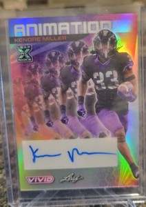 2023 Leaf Vivid Football Kendre Miller