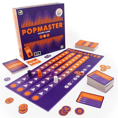 Popmaster Official Board Game | Fun Music Trivia Quiz Based on Iconic Radio Show - Image 1 of 4