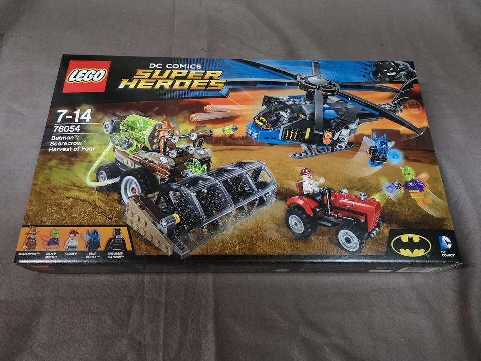LEGO-76054-Batman: la récolte de peur de l'Épouvantail-moissonneuse batteuse Neu - Photo 1/4