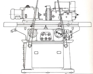 Rectificadora redonda Chudin HTG 400-450 manual de instrucciones - Imagen 1 de 2