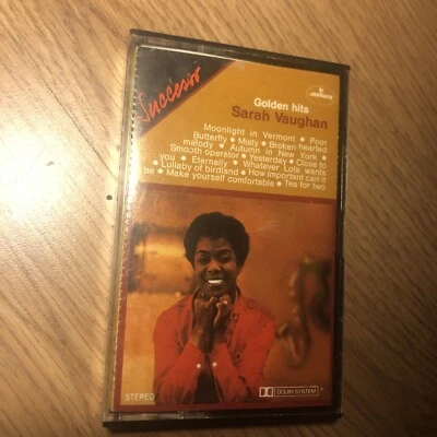 Sarah Vaughan ‎– Sarah Vaughan's Golden Hits Cassette - Image 1 of 2