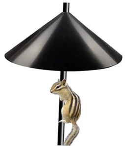 Squirrel Baffle for Bird Feeder Pole, Outside Pole Mount Bird Pole mount-1 - Picture 1 of 7
