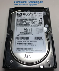 HP Fujitsu 73GB SCSI U320 10K 3,5 " MAW3073NP 0950-4640 AE314-69101 - Foto 1 di 1