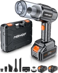 Car Vacuum Portable Cordless, 35000PA High Power Suction & Blower, Wireless Hand - Picture 1 of 7