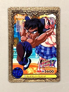 Fei Long - 15 - Street Fighter Bandai Vintage Card Japanese - Bild 1 von 2