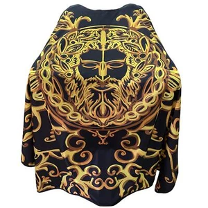 Barber Cape for Men Hair Cutting Salon Cape with Snap Closures Waterproof Pro... - Picture 1 of 8