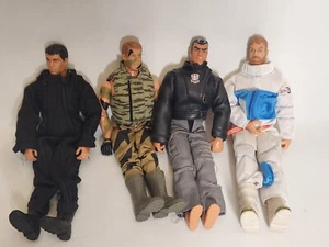 Vintage Collection Lanard Toys Ultra Corps 12" Military Action Figures Lot of 4 - Picture 1 of 11