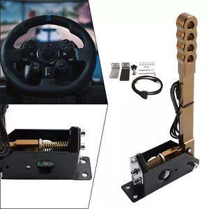 ForG25/G29/T300/T500 For Asseto 14Bit PC USB Sim Racing Handbrake with clampk3 F - Picture 1 of 13