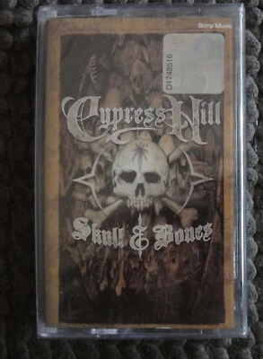 (1021) Malaysia sealed Cassette Tape - CYPRESS HILL-SKULL & BONES - Image 1 of 2