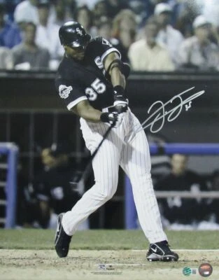 Frank Thomas HOF Autographed 16x20 Photo Chicago White Sox Beckett 179778 - Image 1 of 3